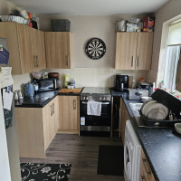 Before of a tired kitchen