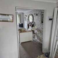 Fitting a door frame